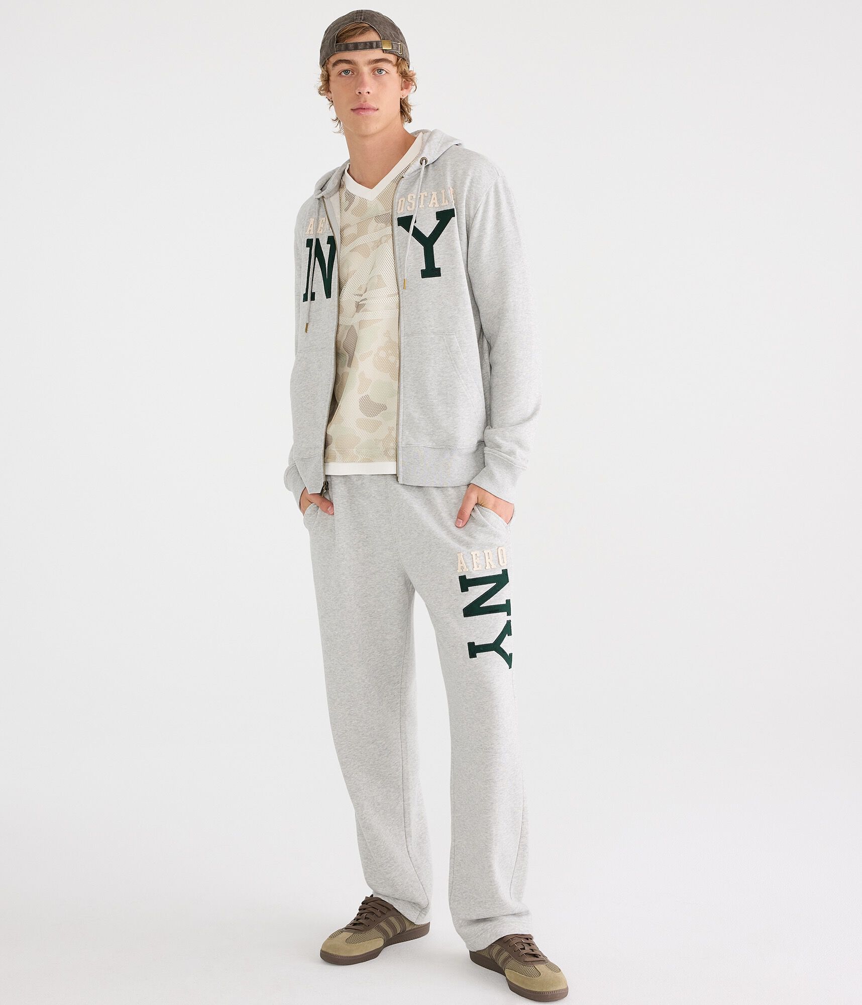 Aeropostale NY Heritage Full-Zip Hoodie