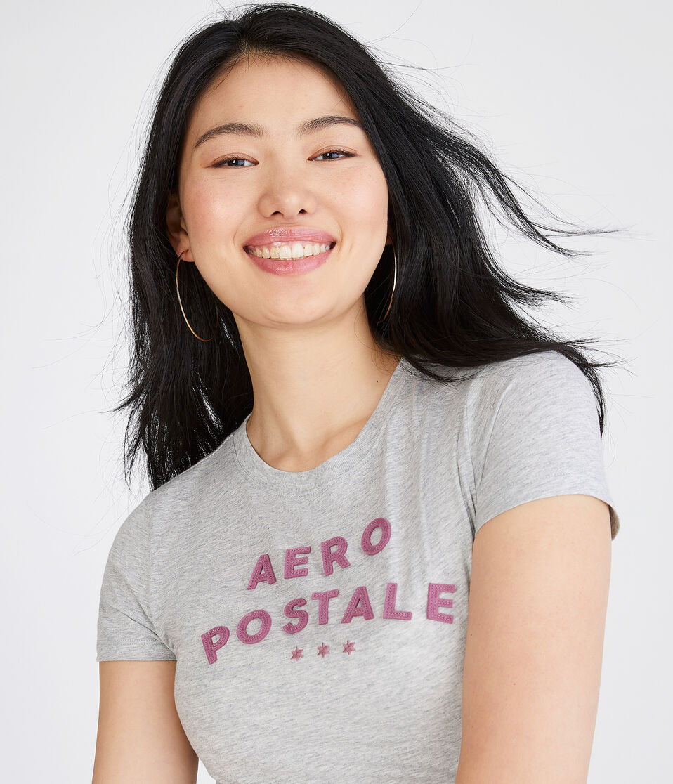 Logo Arch Star Appliqué Graphic Tee