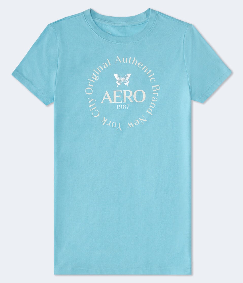 Aero Butterfly Foil Graphic Tee