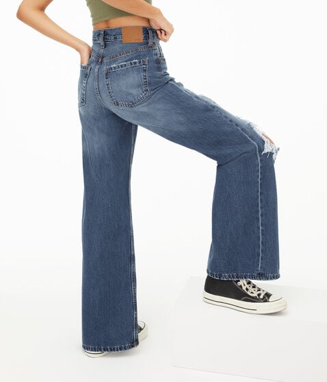 High-Rise Super Wide Leg Jean