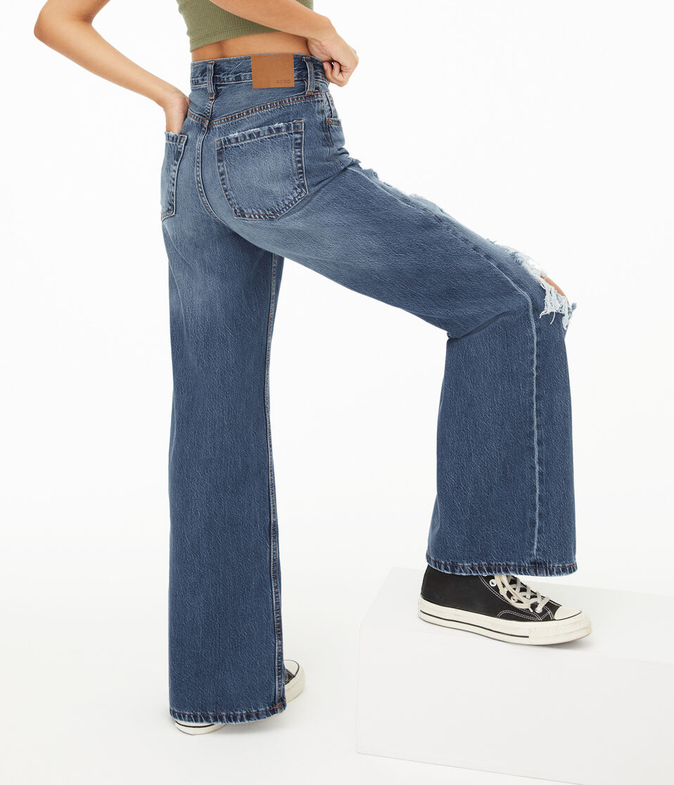 High-Rise Super Wide Leg Jean