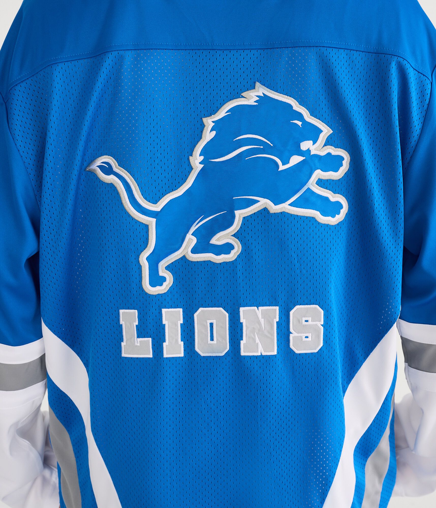 Long Sleeve Detroit Lions Mesh Top