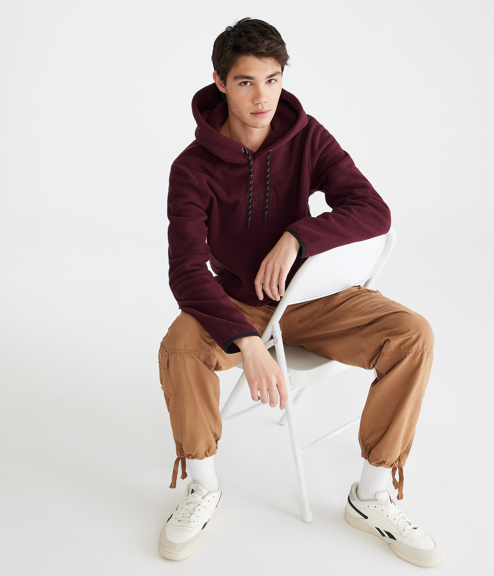 Alpine Box Logo Pullover Hoodie