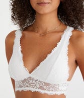 Lace Plunge Bralette