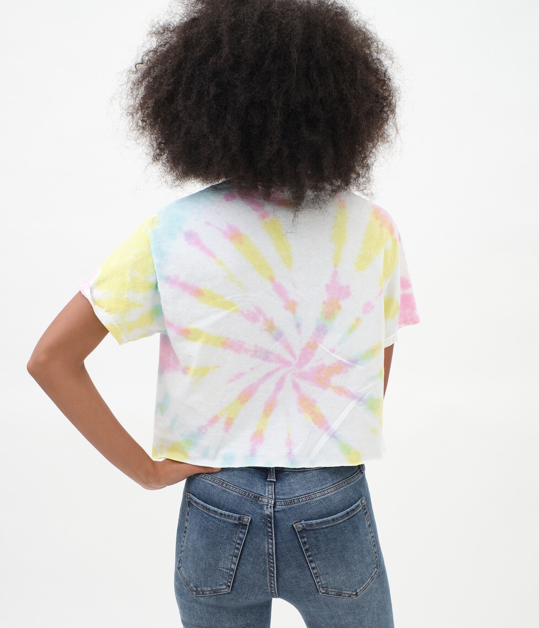 Snoopy Allergic To People Tie-Dye Graphic Tee***