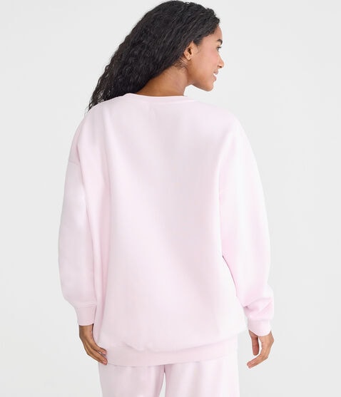Cloud Soft Floral 96 Oversized Crew Sweatshirt Cloud Soft Floral 96 Oversized Crew Sweatshirt