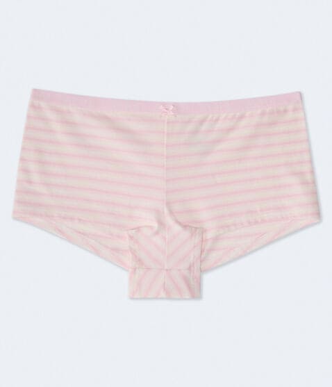 Striped Logo Boyshort Striped Logo Boyshort