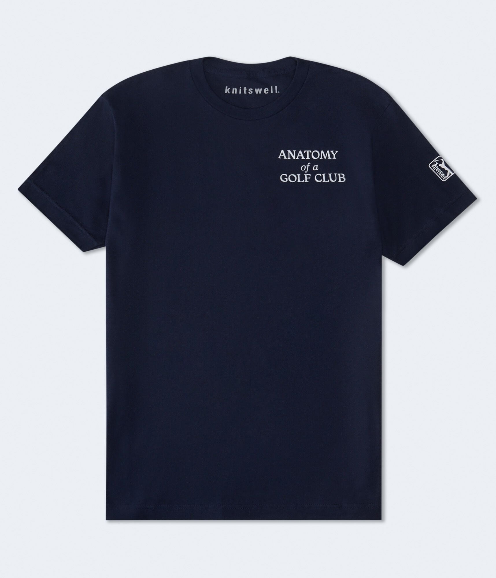 PGA Golf Club Anatomy Relaxed Graphic Tee