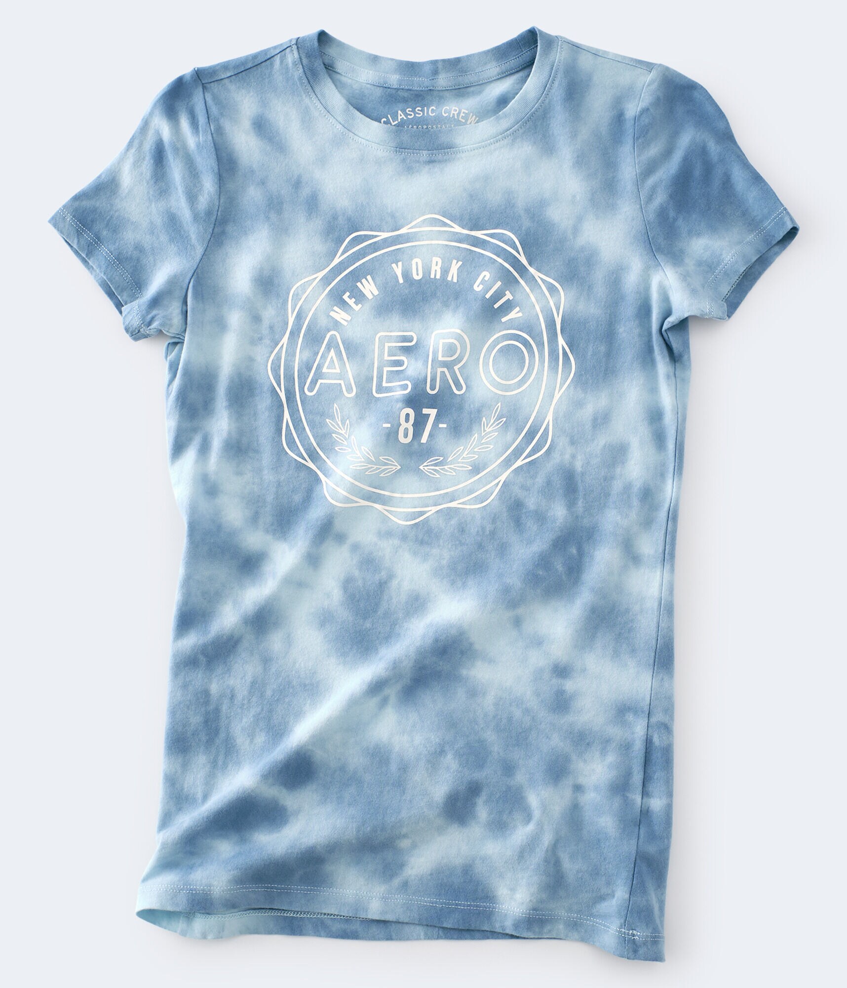 Aero Crest Tie-Dye Graphic Tee