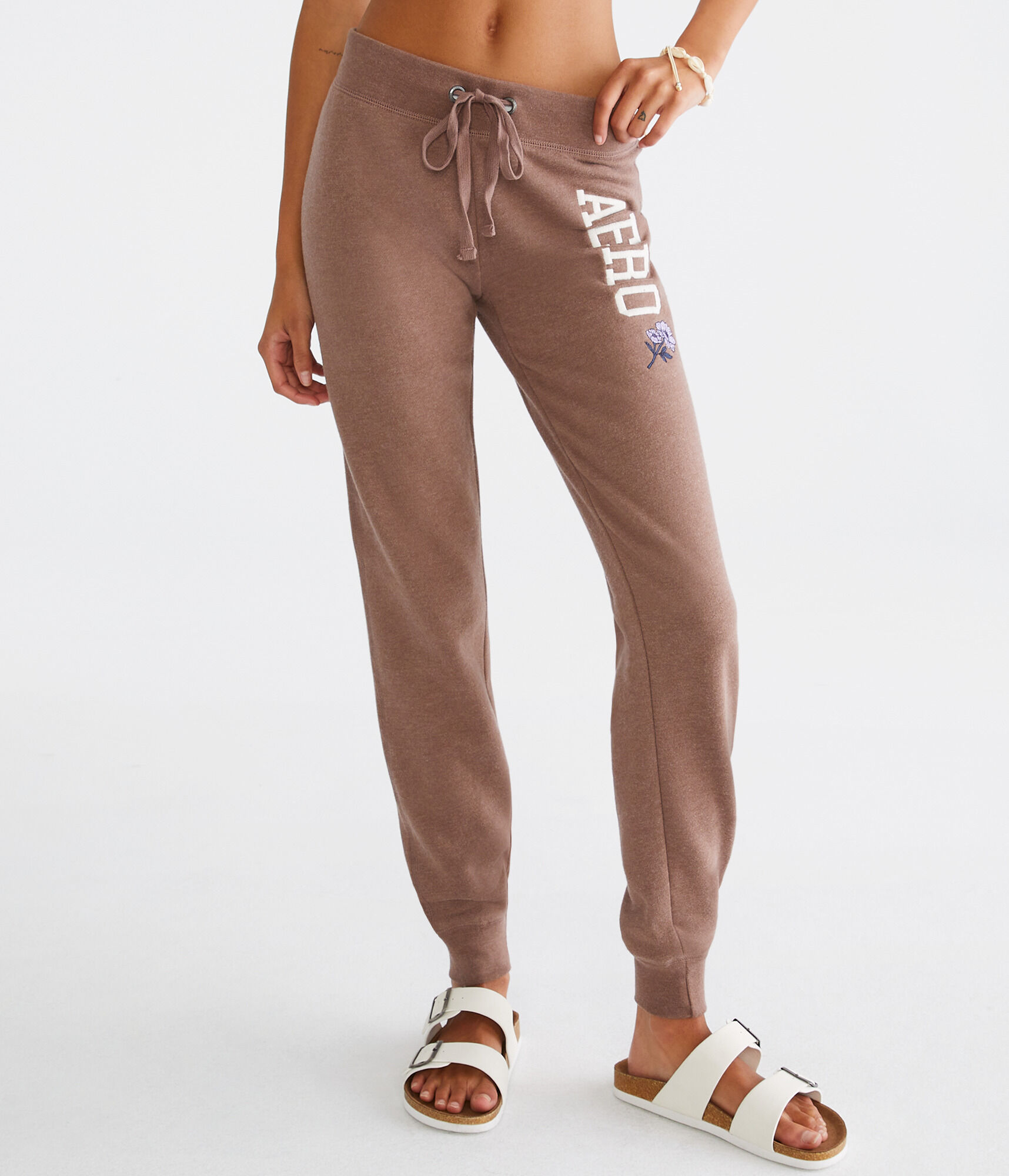 パンツ HUECLOSET  FLOWER JOGGER PANTS FLOWER PUFF JOGGER PANTS – 3Forty