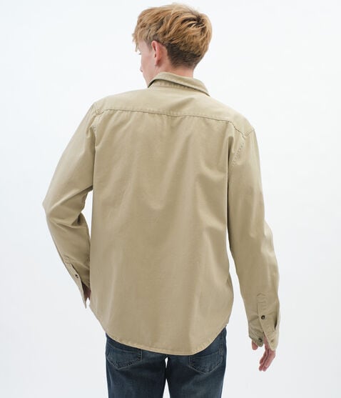 Long Sleeve Workwear Button-Down Shirt Long Sleeve Workwear Button-Down Shirt