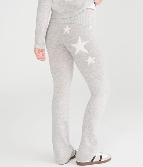 Stars Cozy Sweater Flare Leg Pants Stars Cozy Sweater Flare Leg Pants