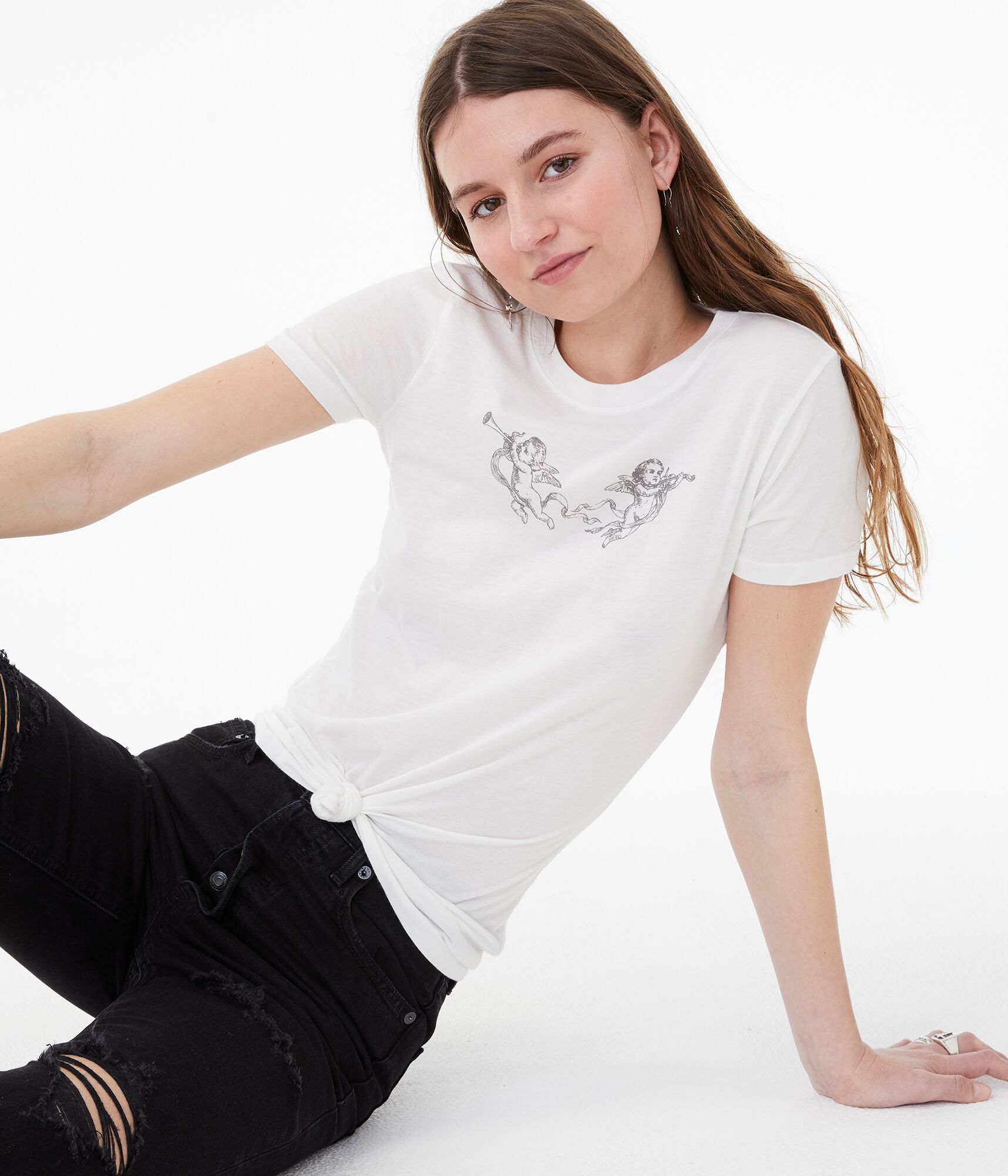 Cherub Duet Graphic Tee