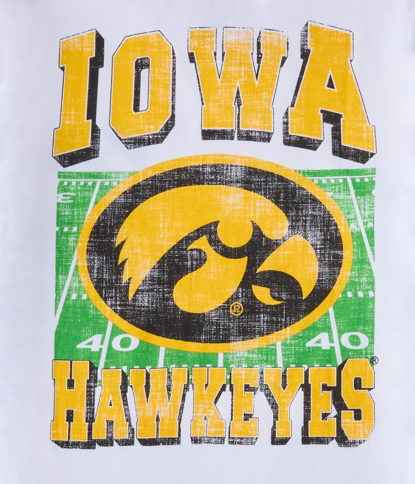 Iowa Hawkeyes Relaxed Graphic Tee
