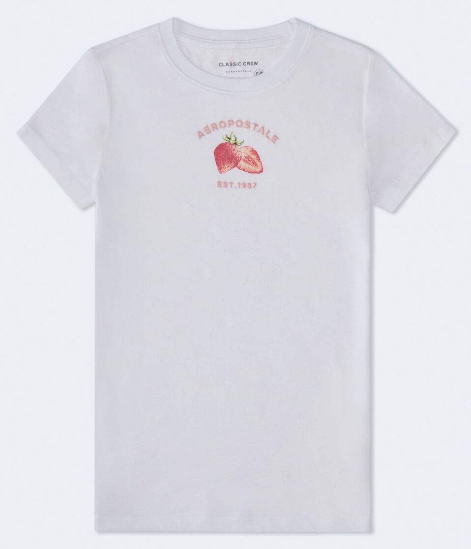 Aeropostale Strawberry Graphic Tee