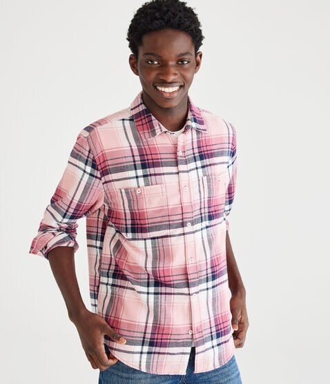 Button Up Shirts for Men | Aeropostale Button Up Shirts For Men | Aeropostale