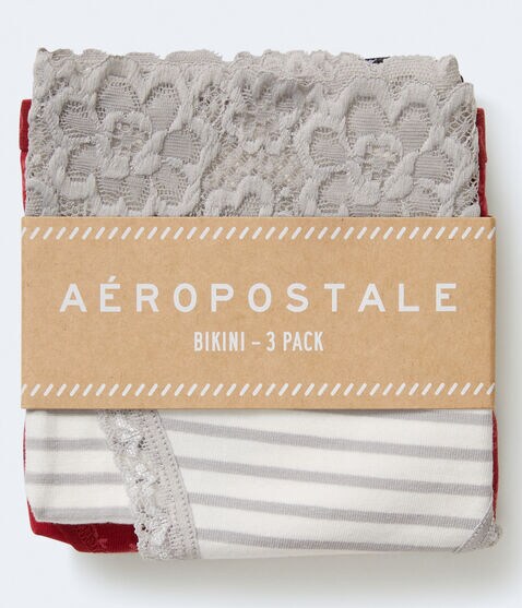 Printed & Solid Bikini 3-Pack Printed & Solid Bikini 3-Pack