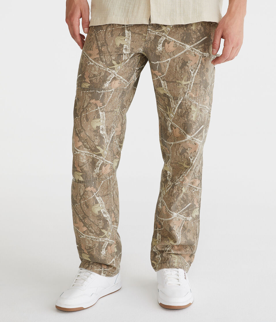 Wilderness Print Carpenter Pants