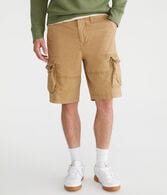 Stretch Twill Cargo Shorts 10"