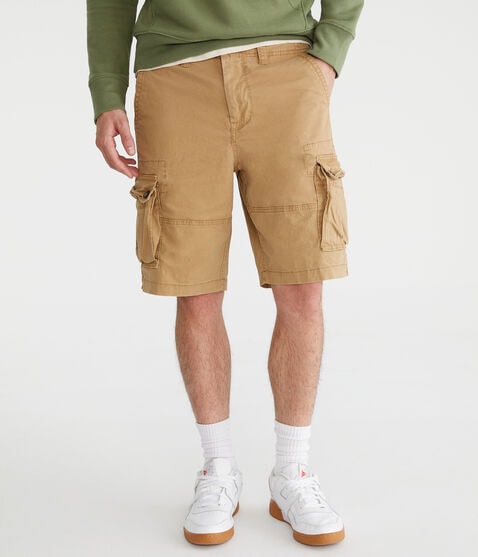 Stretch Twill Cargo Shorts 10"