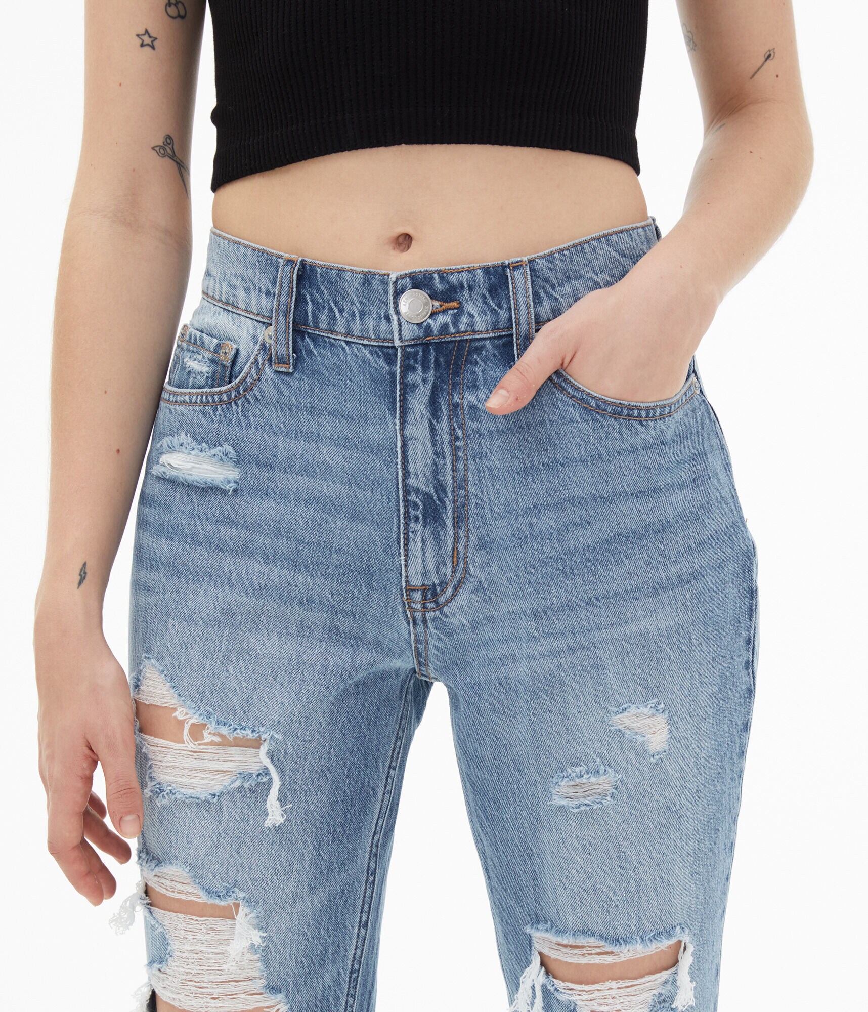 DO NOT TURN ON - SKU COMBINED W/ 87088894 High-Rise Mom Jean