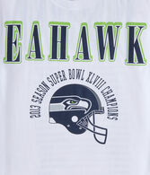 Seattle Seahawks Super Bowl Boxy Graphic Tee