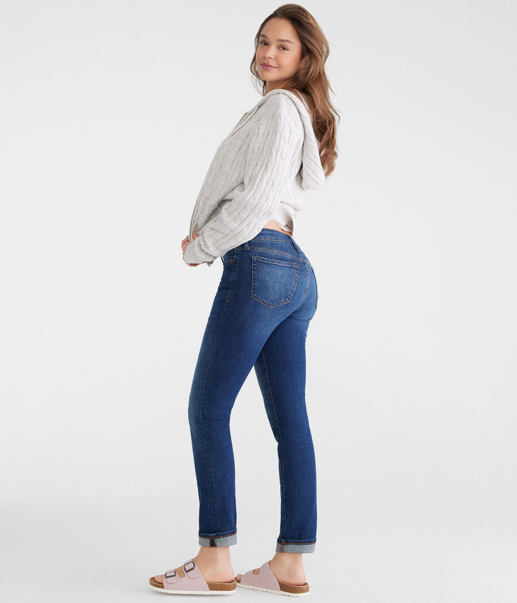 Premium Seriously Stretchy Mid-Rise Skinny Jean