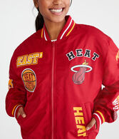 Miami Heat Basketball Bomber Jacket