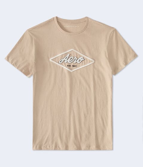 Aero Diamond Logo Appliqué Graphic Tee Aero Diamond Logo Appliqué Graphic Tee