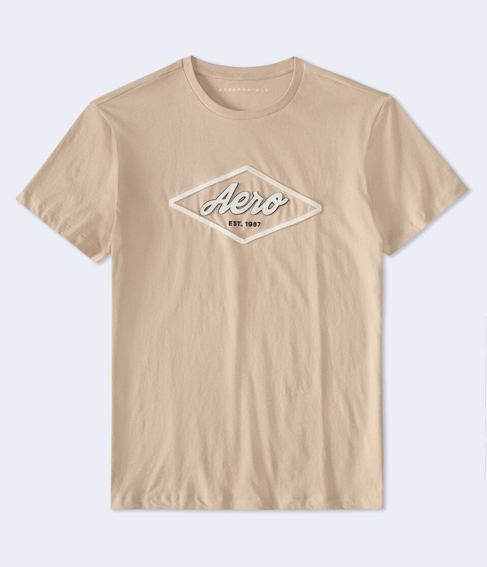Aero Diamond Logo Appliqué Graphic Tee