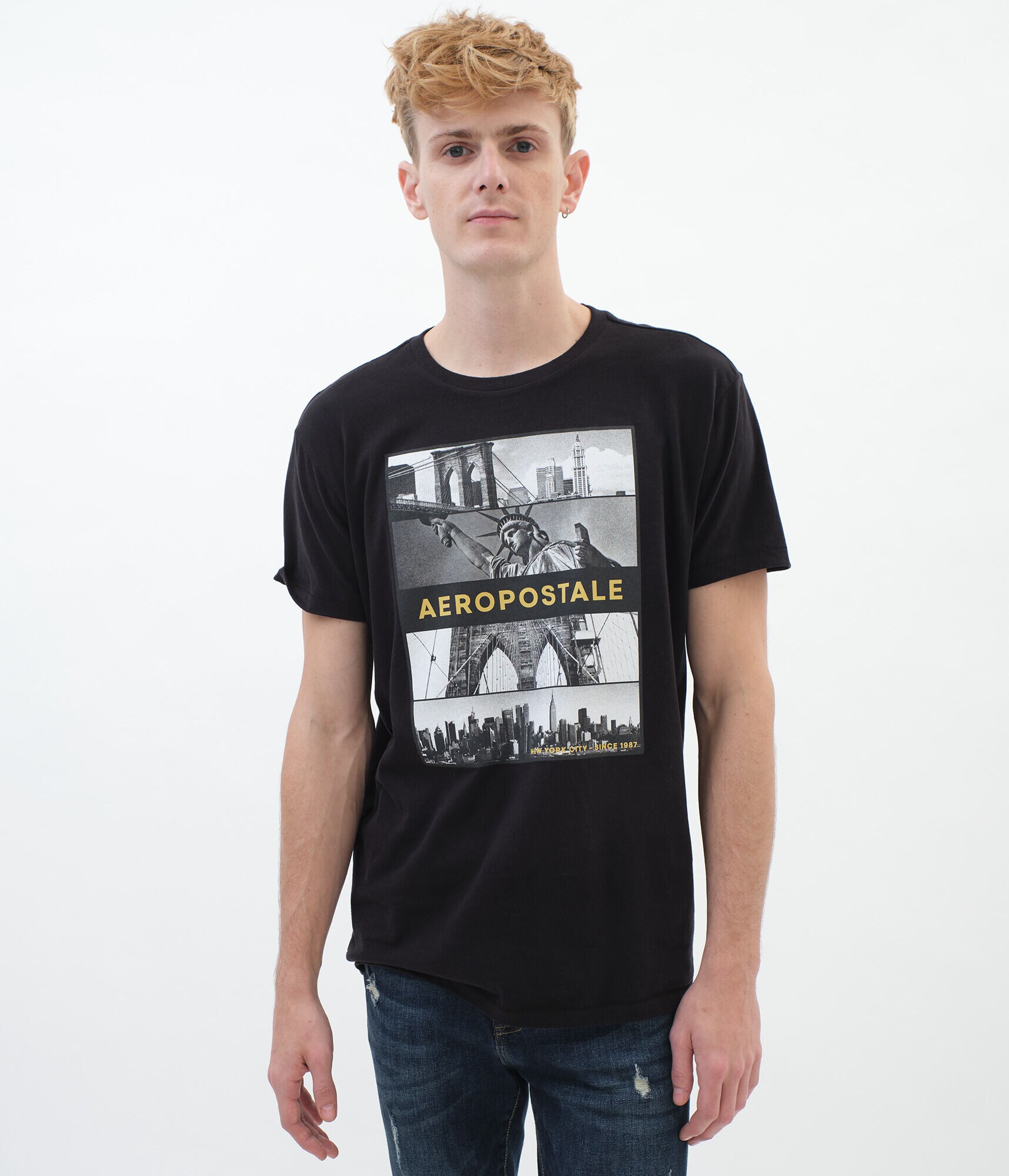 Aeropostale NYC Imagery Graphic Tee