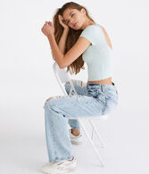 Seriously Soft Open-Back Baby Tee