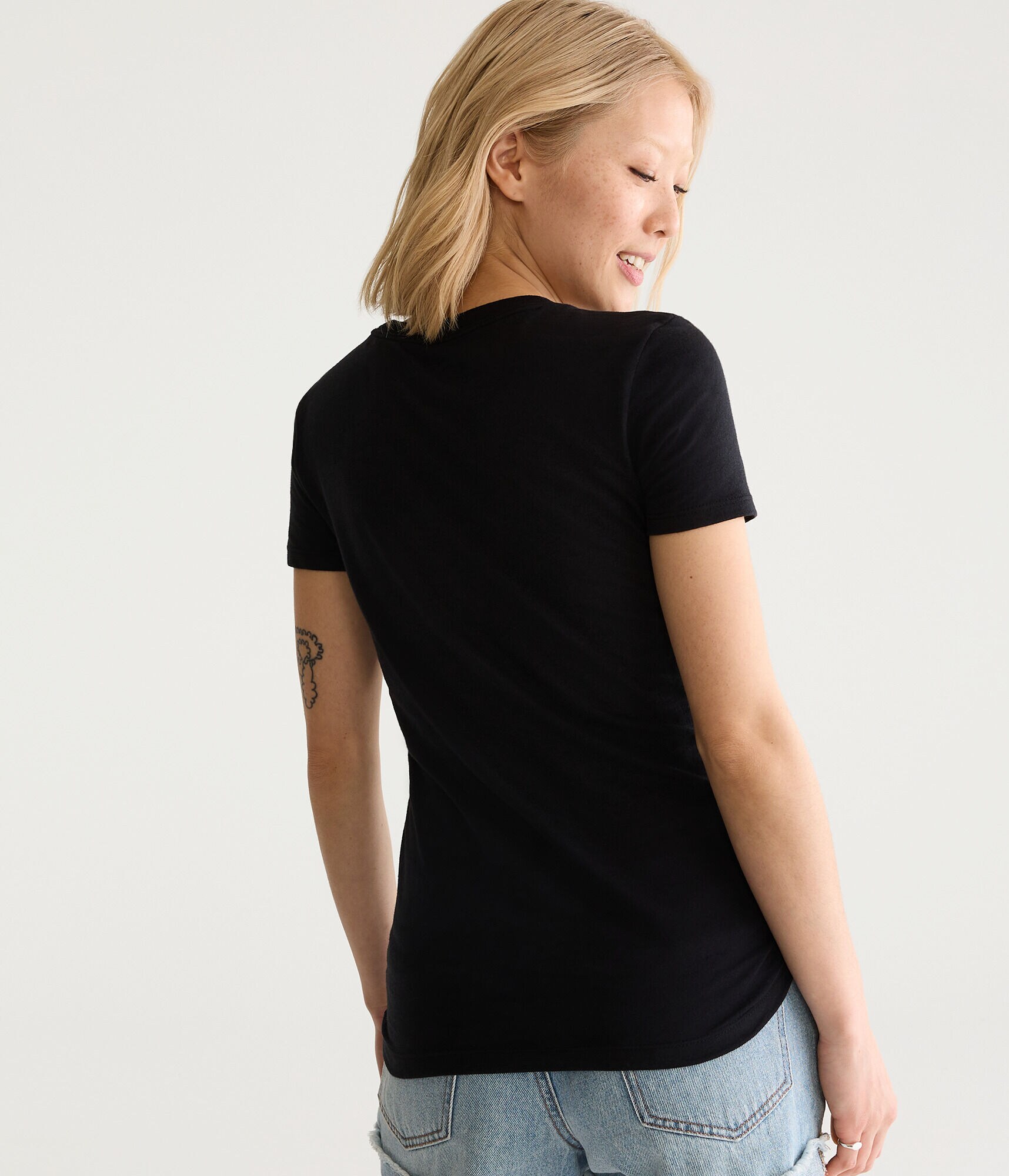 Aero Floral Appliqu&eacute; Graphic Tee