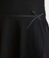 Ribbon Drop-Waist Mini Skort
