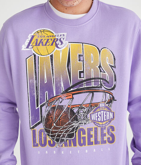 Los Angeles Lakers Crew Sweatshirt Los Angeles Lakers Crew Sweatshirt