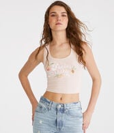 Feelin' Peachy Cropped Tank
