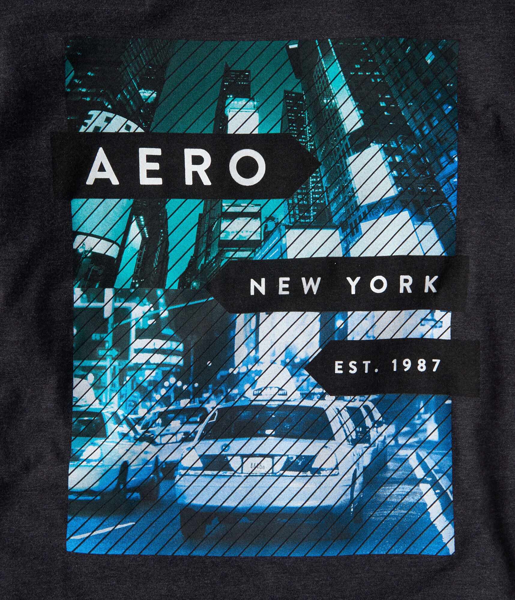 Aero Taxi Scene Graphic Tee