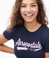 Aeropostale 1987 Script Graphic Tee