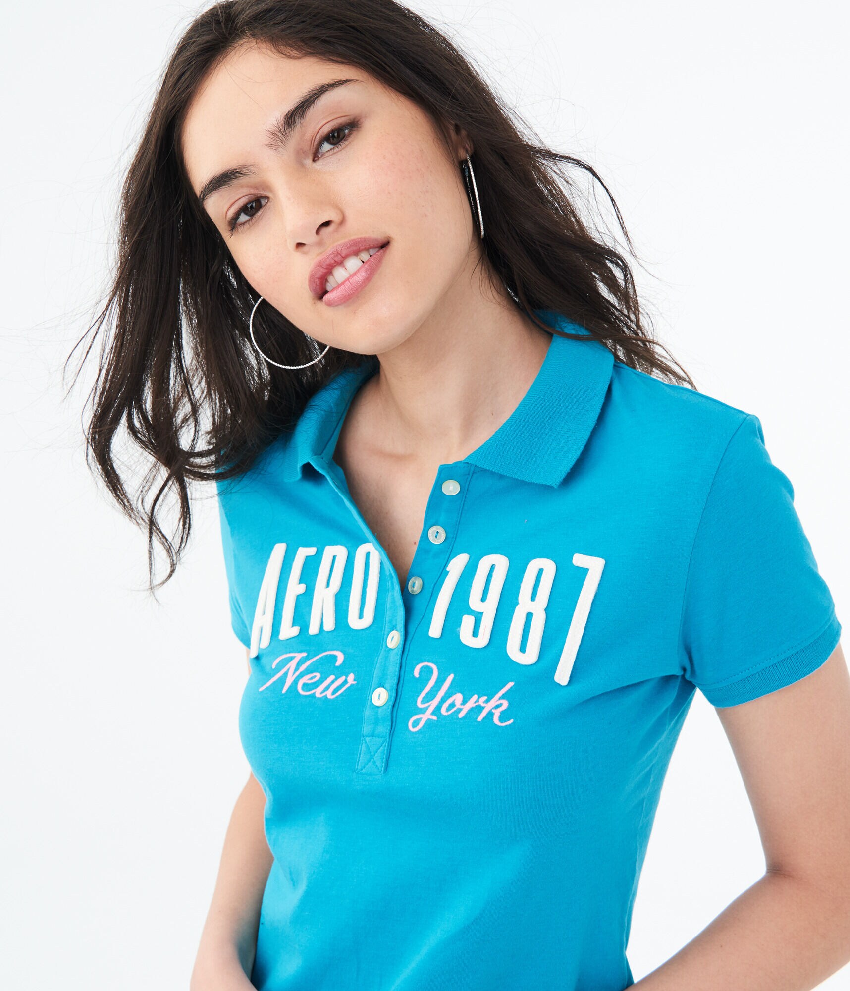 Aero 1987 Graphic Jersey Polo