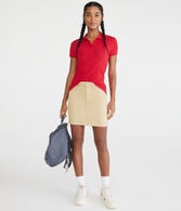 High-Waisted 16" Uniform Skirt