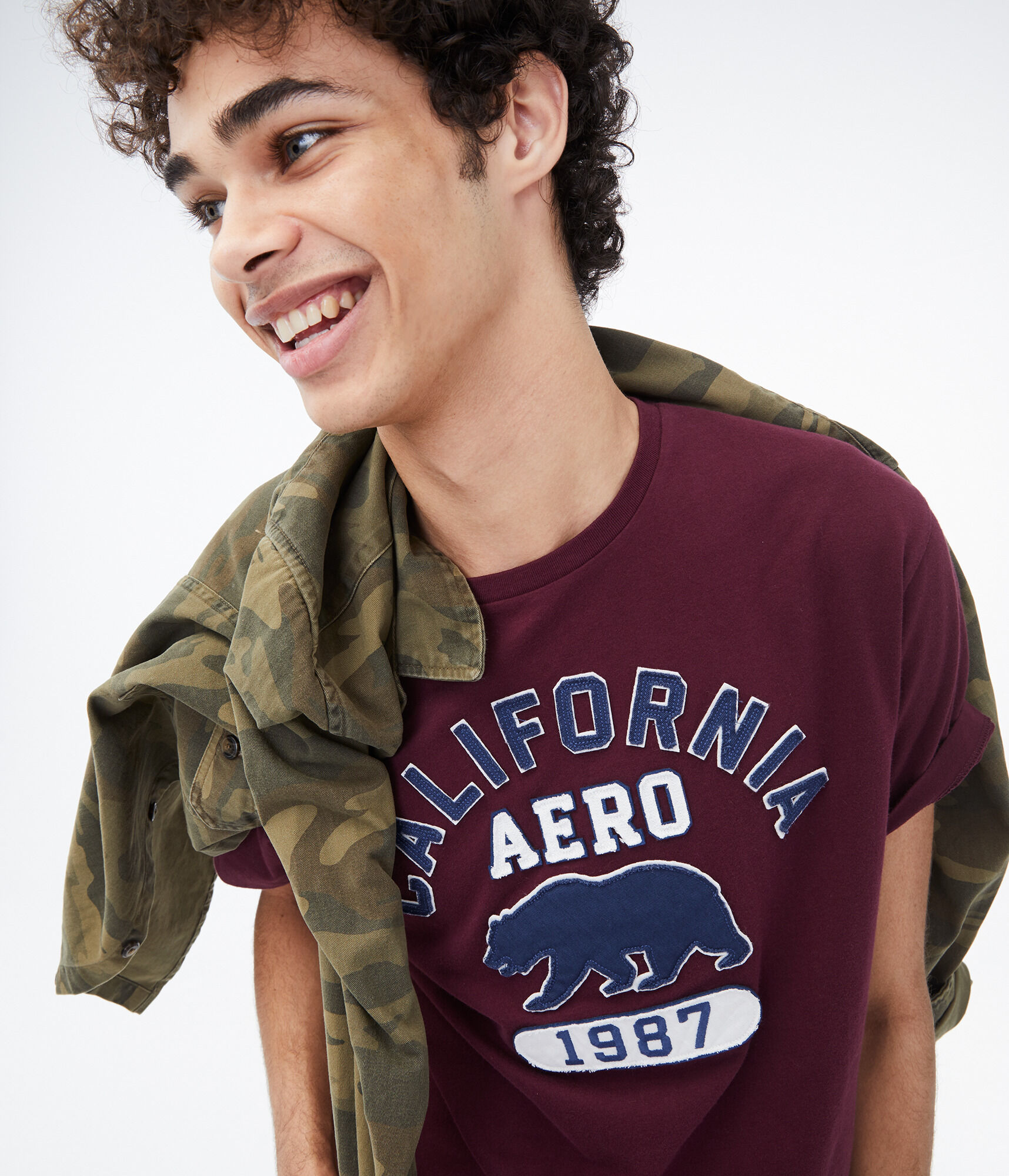 California Aero Bear Graphic Tee
