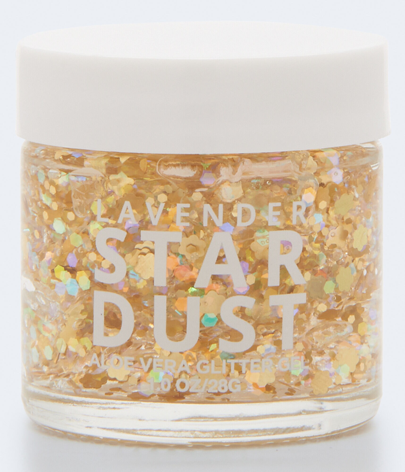 Lavender Stardust Glitter Gel Pot - Daisy