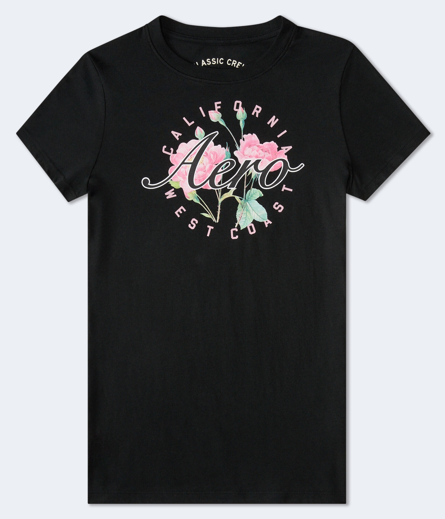 Aero West Coast Floral Graphic Tee