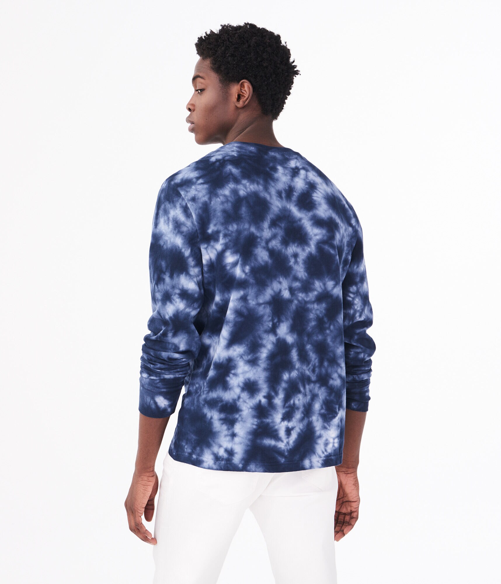 Long Sleeve Los Angeles Tie-Dye Graphic Tee