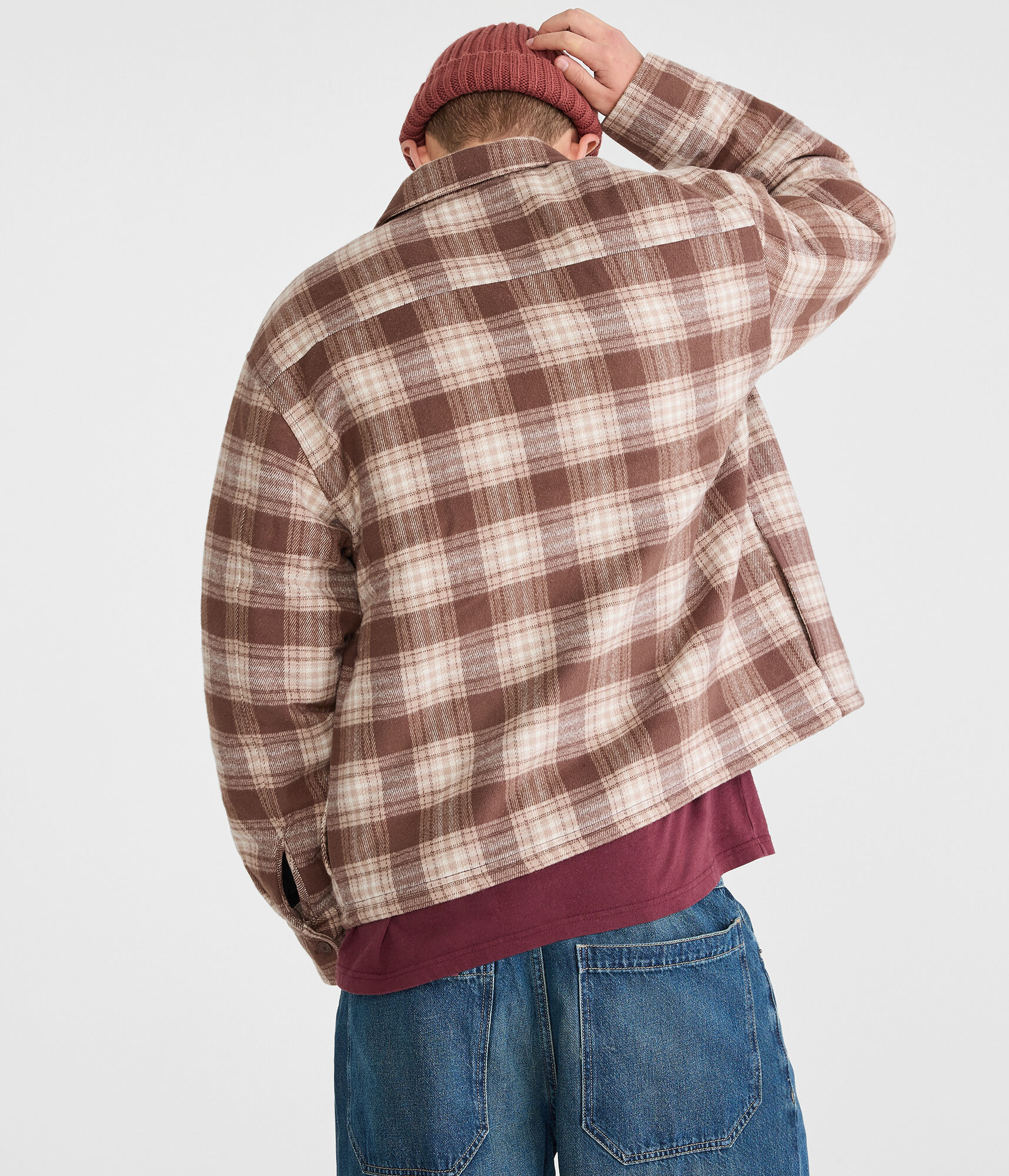 Plaid Boxy Flannel Shacket
