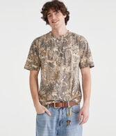 Forest Camo Relaxed Fit Crew Tee
