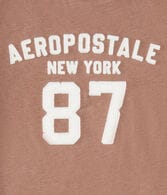 Aeropostale 87 Appliqué Graphic Tee