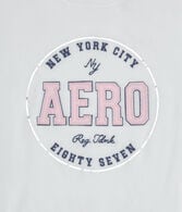 Aero Eighty Seven Foil Appliqué Graphic Tee