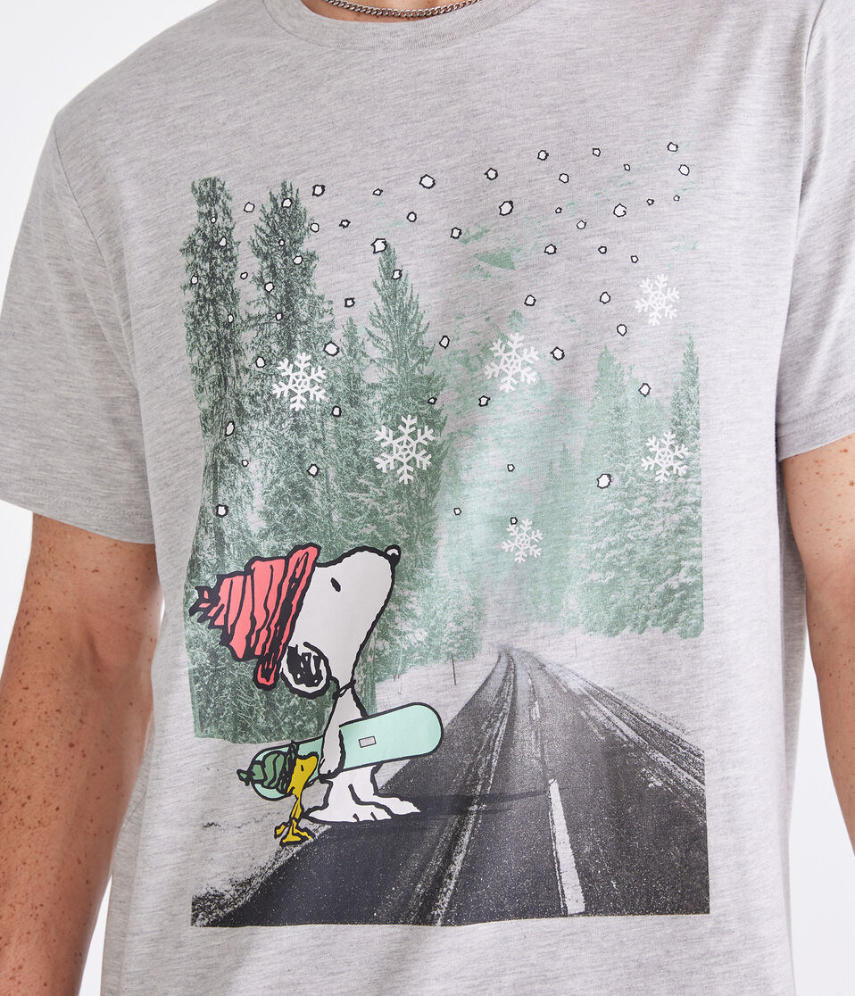 Peanuts® | Aéropostale Snoopy Winter Wonder Relaxed Graphic Tee