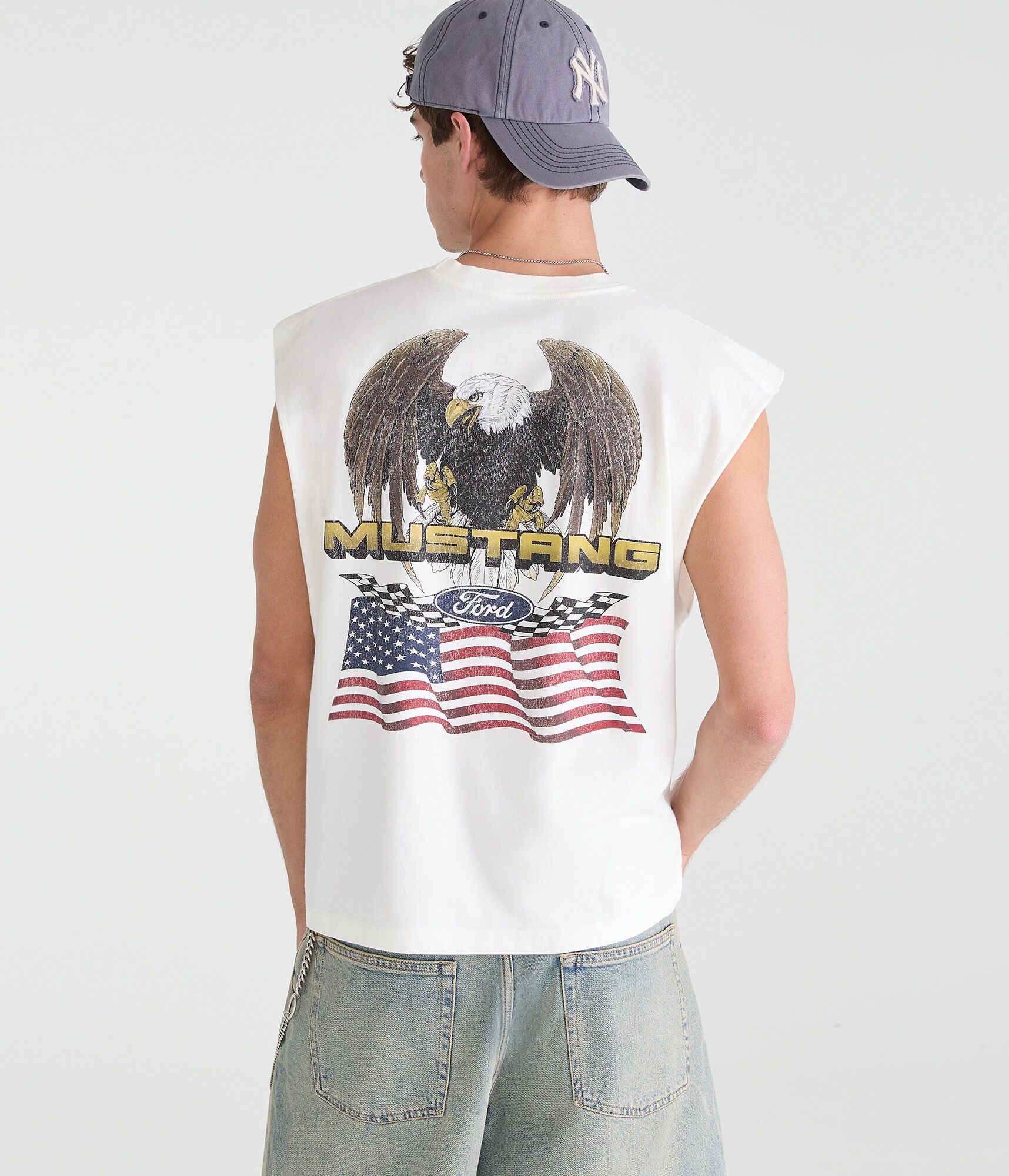 Ford Mustang Graphic Muscle Tee